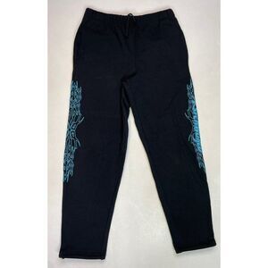 Psychworld Sweatpants Men Medium Black